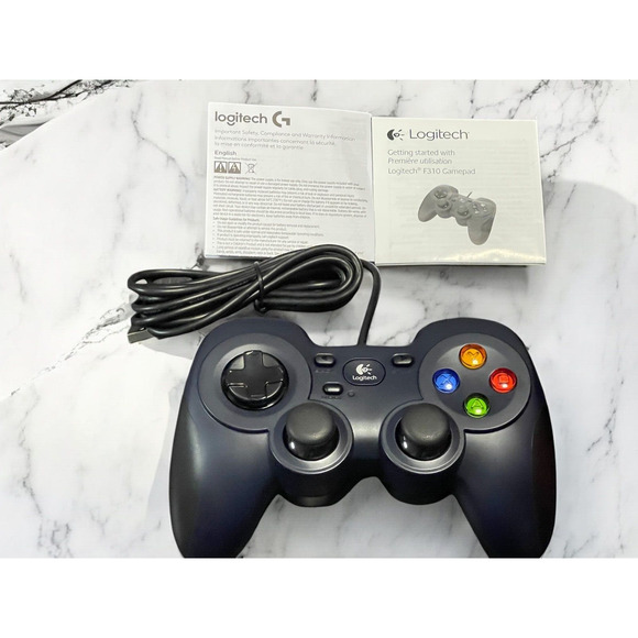 Logitech G F310 Wired Gamepad Controller for PC - Console Like Layout D-Pad - Picture 4 of 6